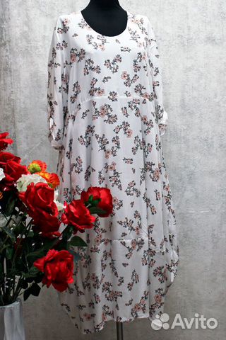 Новые современные платья из штапеля бохо oversize Новые современные платья из штапеля бохо oversize