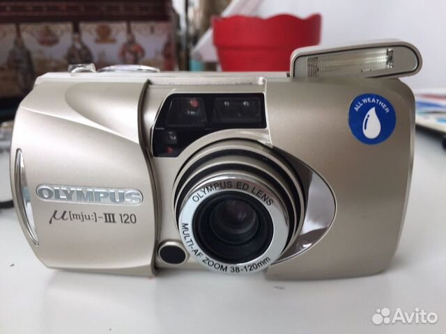 Плёночный фотоаппарат olympus