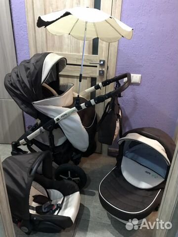 Коляска Verdi pepe ECO plus 3в1