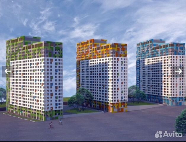 1-к квартира, 35.7 м², 14/23 эт.