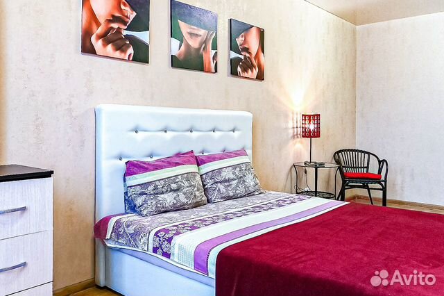

1-к. квартира, 45 м², 2 кровати