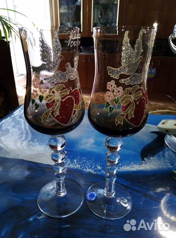 Свадеб.аксесс,бокалы, галстуки-бабочки