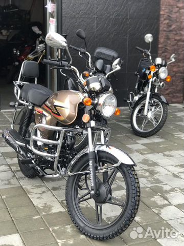 Мопед Motoland Alpha VR11 brown 50cc Мотоцикл