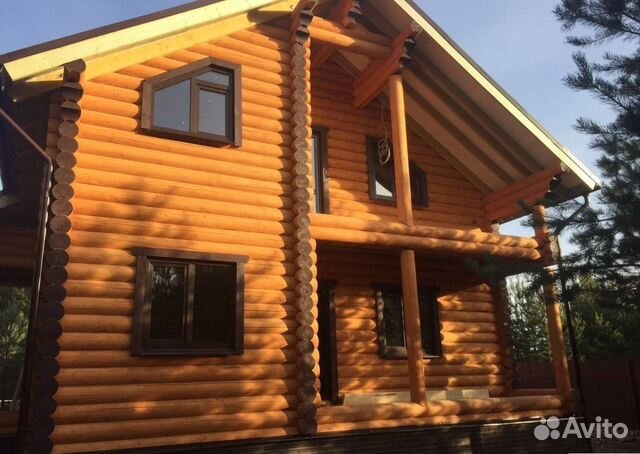 Шлифовка бревна и сруба