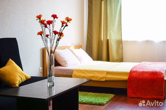 

1-к. квартира, 55 м², 2 кровати
