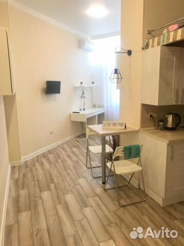 

Квартира-студия, 29,5 м², 2 кровати