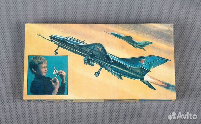 Модель миг-21 гдр plasticart самолет MIG-21 1986 г