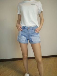 Джинсовые шорты zara