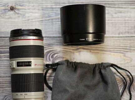 Объектив canon ef 70-200mm 1:4 L