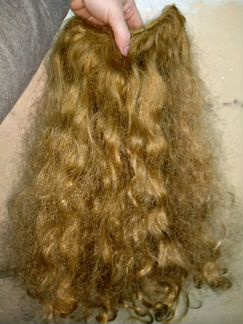 Парик-хвост на заколке