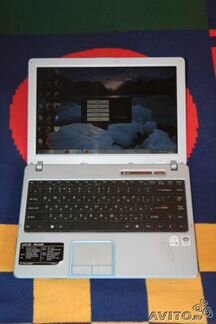 Sony Vaio голубой