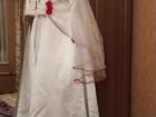 Свадебное платье 44-46 с фатой и перчатками
