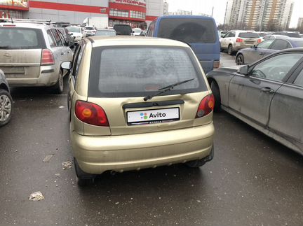 Daewoo Matiz 0.8 МТ, 2010, битый, 125 000 км