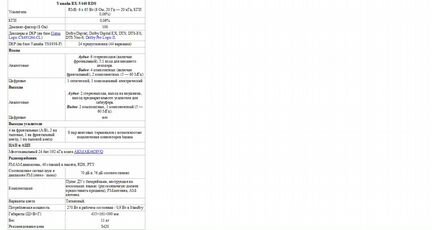 AV-ресивер Yamaha RX-V440 RDS Ti