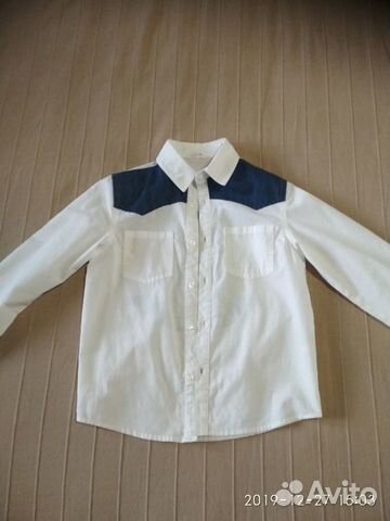 Рубашка белая