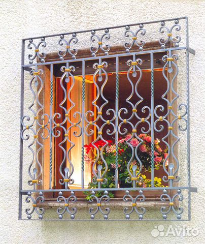 Решетки на окна, лоджии, балконы