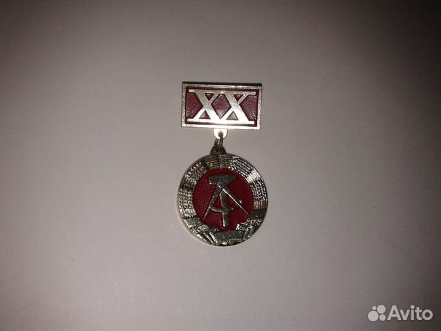 Монета 20 pfennig 1969г. 20 лет гдр. 50 лет гдр 6шт. 20 лет гдр. Медаль 20 лет гдр.