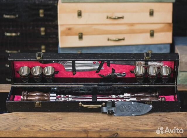 Шашлычный набор Кизлярский подарочный