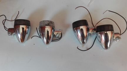 Указатели поворота хром