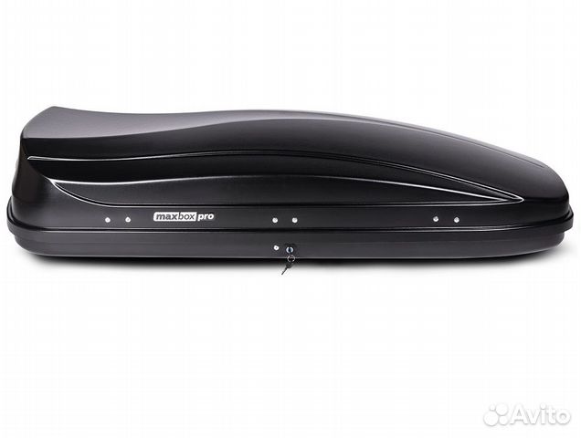 Автобокс на крышу MaxBox PRO 520 черный матовый