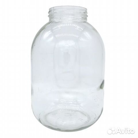 Банка стеклянная 3л то 82, то 100, ско