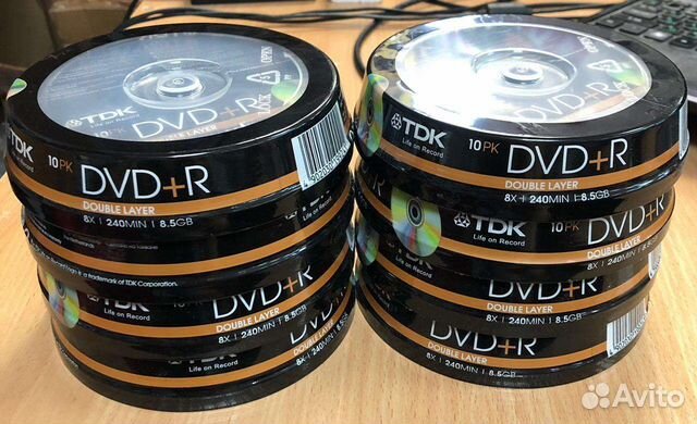 Диски TDK DVD+R DL 8.5GB