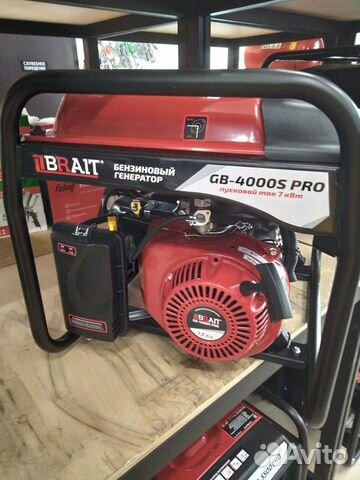 Генератор бензиновый brait GB-4000S PRO