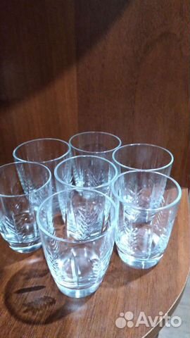 Хрустальные стопки СССР