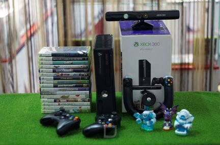 Xbox 360 Модель Slim + игры. Гарантия. Рассрочка