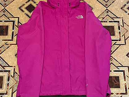 north face bright pink jacket