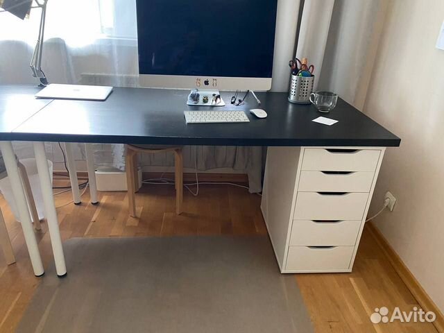 Рабочий стол Линнмон, Икеа (IKEA) купить в Москве | Товары для дома и ...
