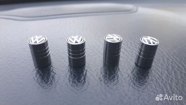 Колпачки на ниппеля с логотипом авто
