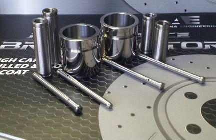 Кит для задних суппортов Pajero Sport нержавейка