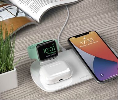 Зарядная станция Deppa 3 в 1