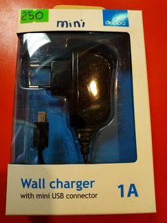Сетевое зарядное устройство mini usb deppa