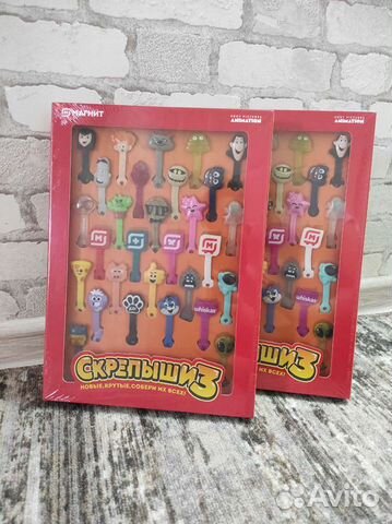 Скрепыши 3 полный набор с Вип скрепышом