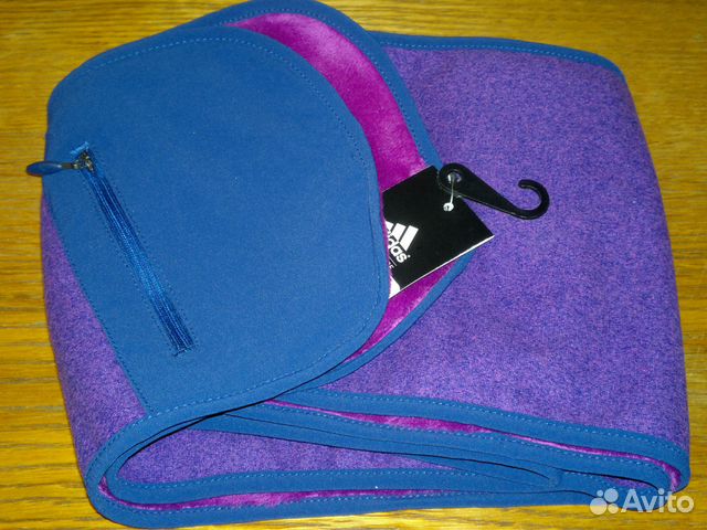 Фирменный тёплый шарф Аdidas