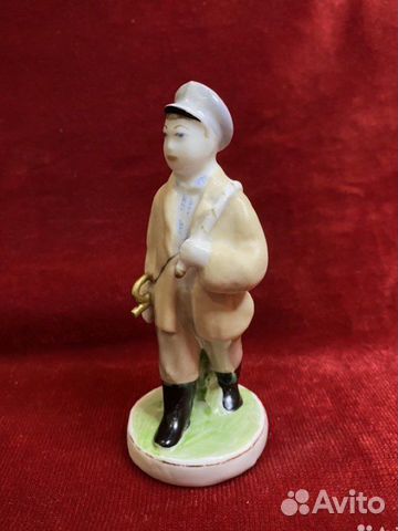 Статуэтка «Пастушок» Дулево 1947-48 г