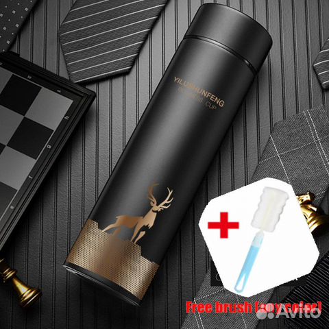 Термос умный с датчиком температуры