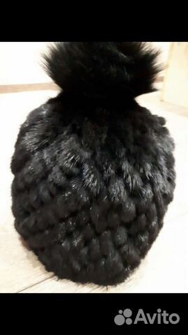 Норковая шапка.Новая