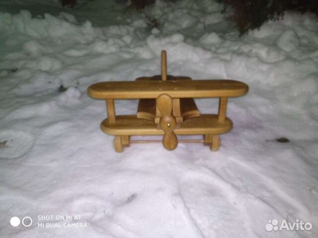 Фото реквизиты самолёт деревянный малый