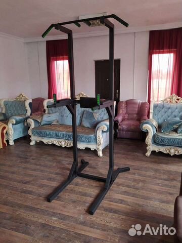 Турник брусья пресс 3 в 1 напольный цельносварной