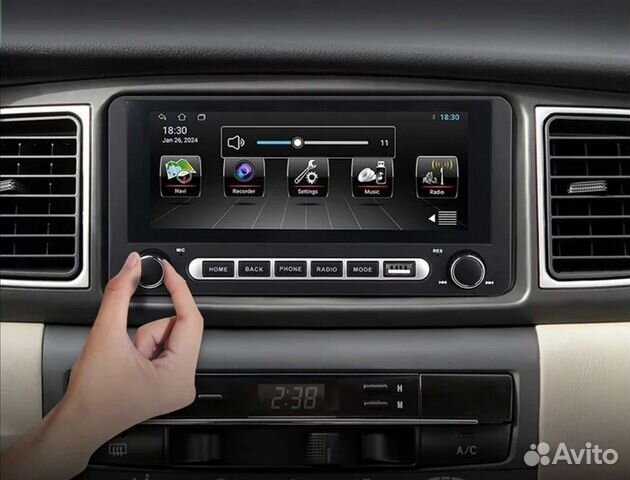 Магнитола универсальная 2Din Toyota