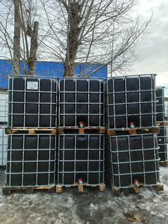 Еврокубы черного цвета 1000л