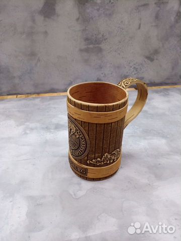 Пивная кружка из бересты