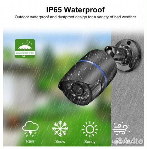 Камеры аналоговые AHD уличные и купольные 1/2/5MP