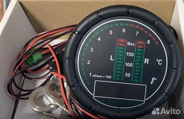 Цифровой индикатор температуры двигателя