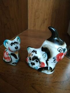 Статуэтки Кошка и мышка