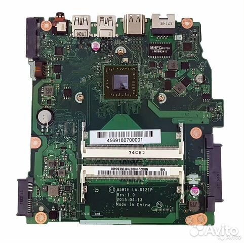 Материнская плата b5w1e la-d121p e1-7010