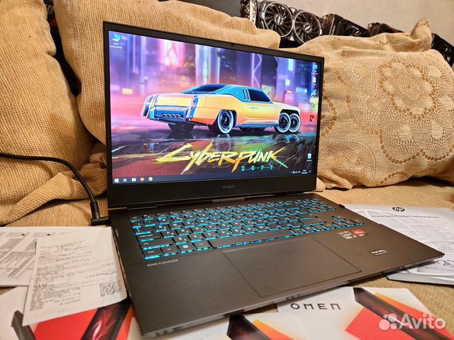 Новый 144Гц/Ryzen 5/16Gb/ssd/RX 6600M (8Gb gddr6)